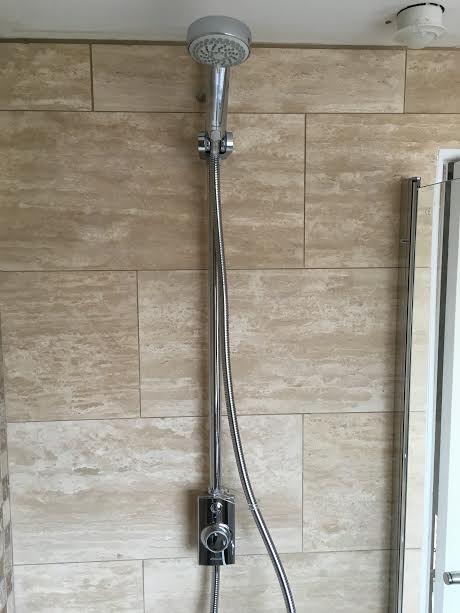 shower and tiling by JPC Plumbing